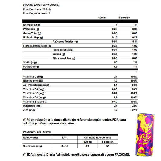 Yeet Epic Punch Pack 12 Unidades