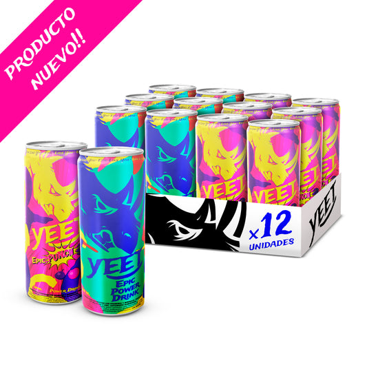 Yeet Power Drink Mix Pack 12 Unidades